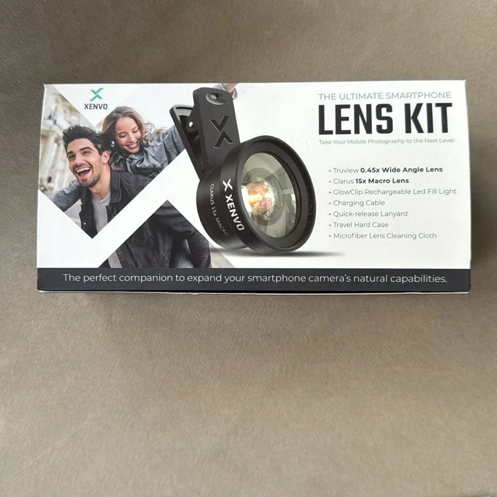 XENVO Pro Lens Kit - Ultimate smartphone lens kit - new in box